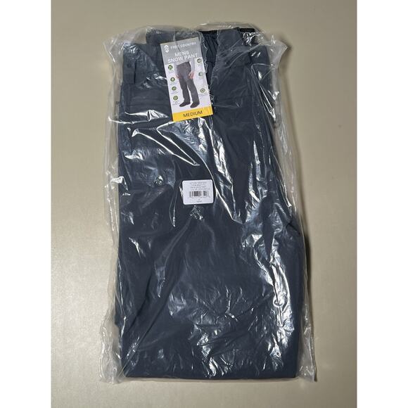 Free Country Men’s Snow Pant M Deep Charcoal - Picture 1 of 4